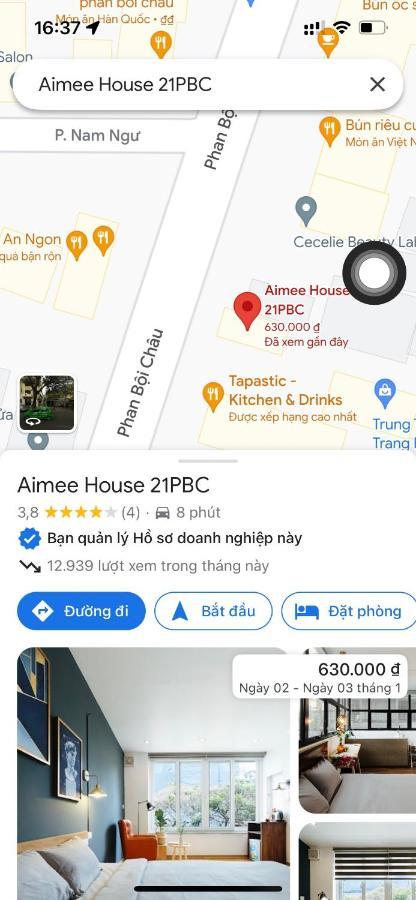 Aimee House - Phan Boi Chau Ханой Екстериор снимка